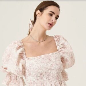 Nothing Fits But Kiko Dress in Baby Pink